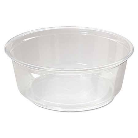 Fabri-Kal Microwavable Deli Containers, 8oz, Clear, PK500 9505100